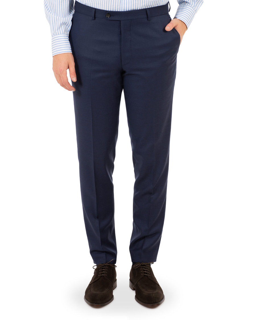 Herre | Dresser | Oscar Jacobson | Ego Super 120 Wool Drago Suit Blue
