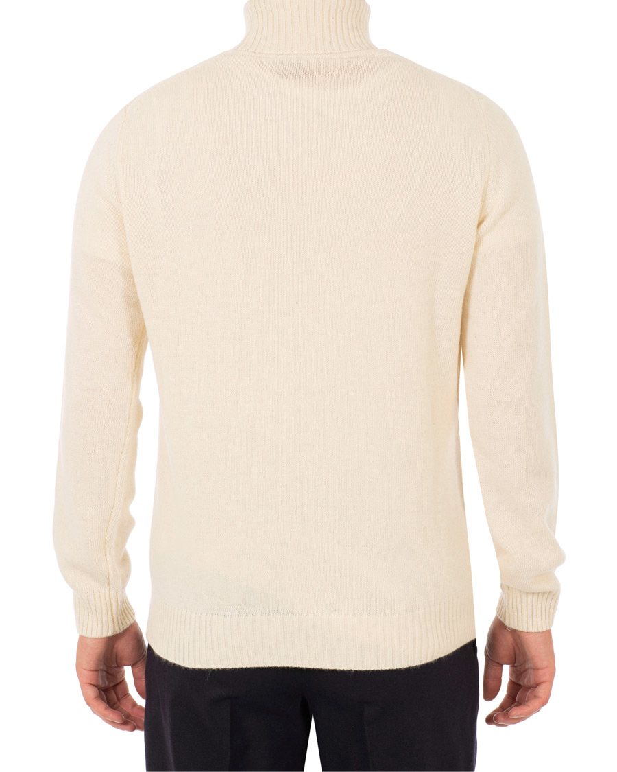 Herre | Gensere | Oscar Jacobson | Kristopher Alpaca Wool Rollneck White