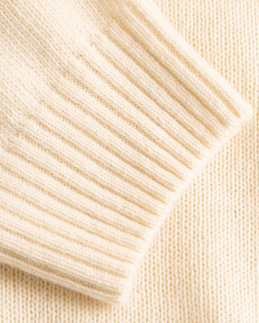 Herre | Gensere | Oscar Jacobson | Kristopher Alpaca Wool Rollneck White