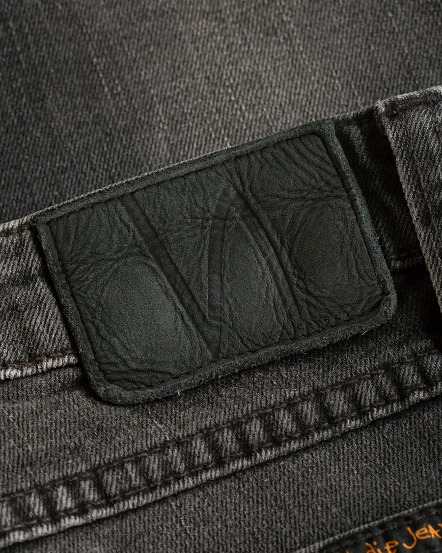 Herre | Jeans | Nudie Jeans | Skinny Lin Organic Jeans Black Movement