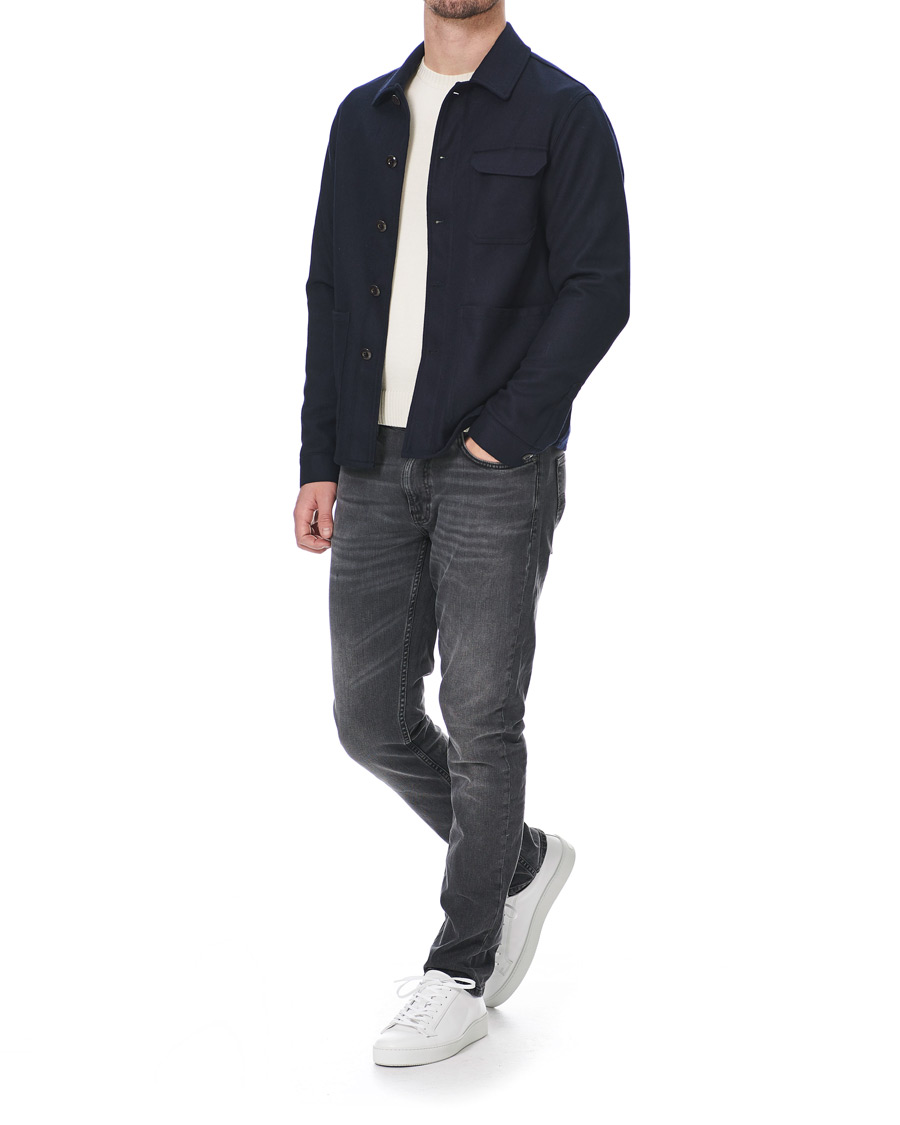 Herre | Jeans | Nudie Jeans | Lean Dean Organic Jeans Mono Grey
