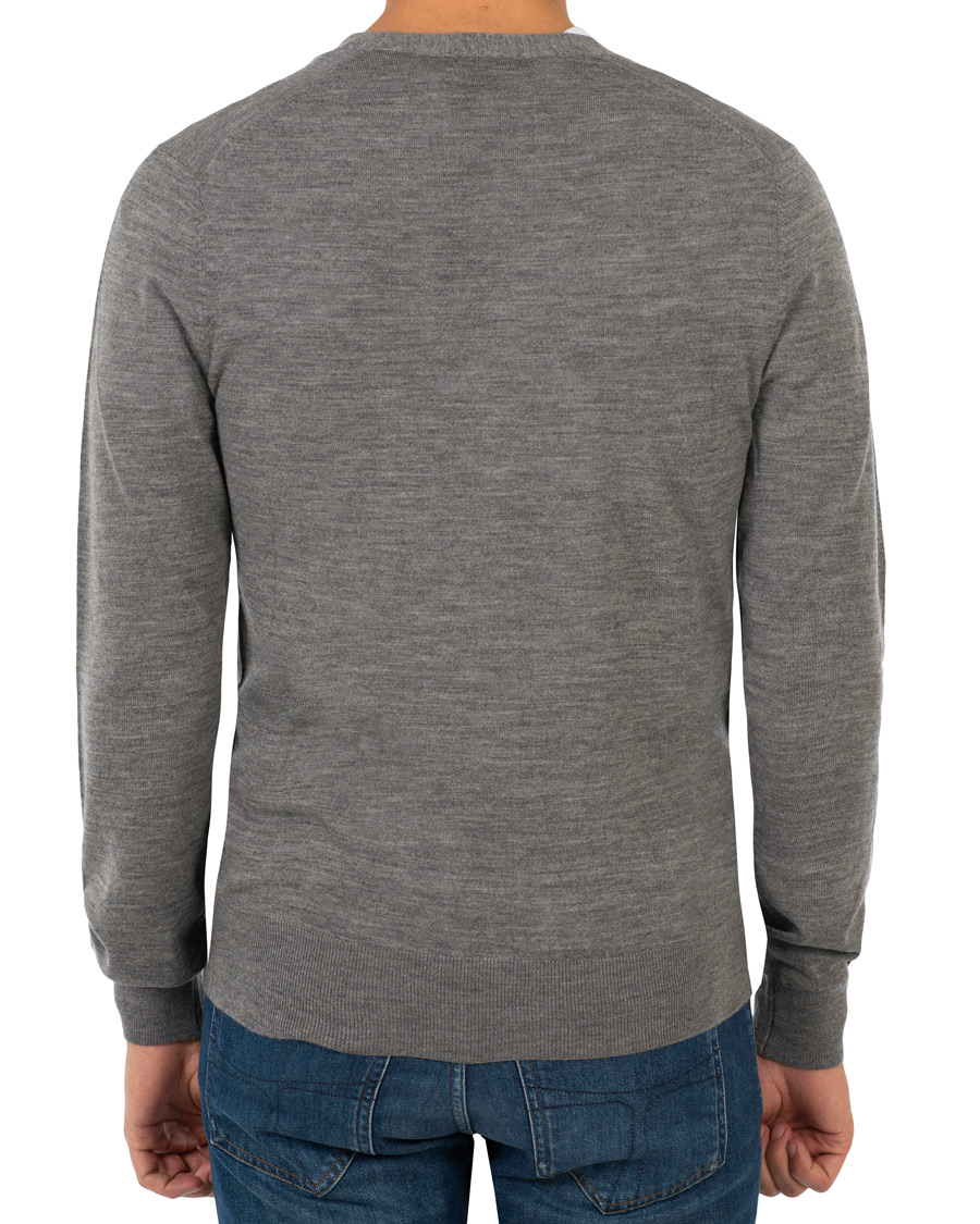 Herre | Gensere | Tiger of Sweden | Navid Extra Fine Merino Cardigan Grey