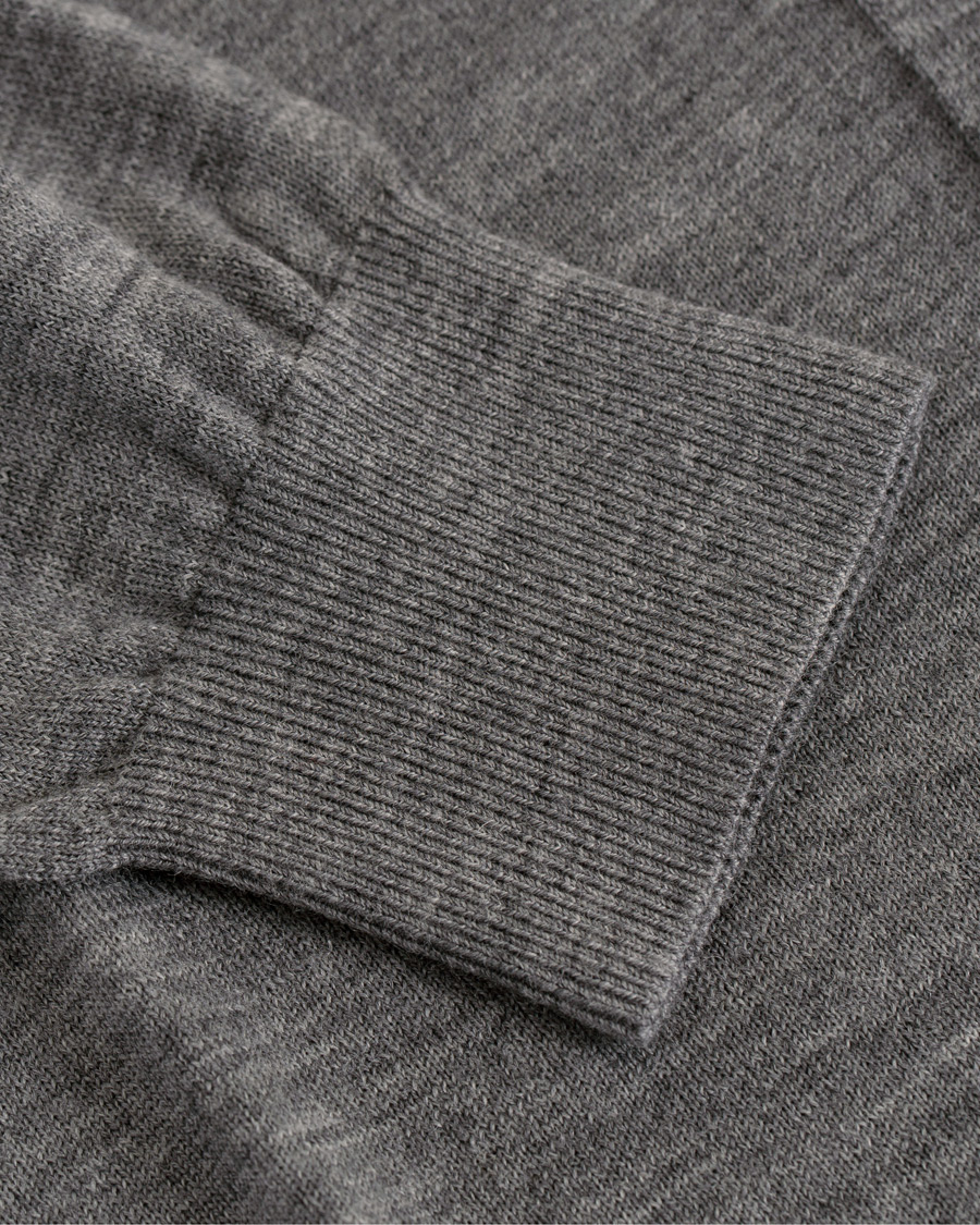 Herre | Gensere | Tiger of Sweden | Navid Extra Fine Merino Cardigan Grey