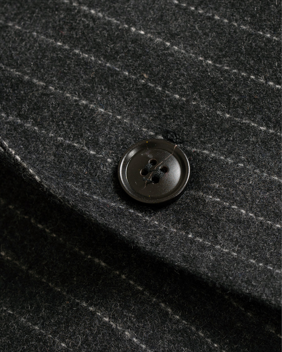 Herre | Dressjakker | Tiger of Sweden | Jamot Pinstripe Patch Pocket Blazer Dark Grey