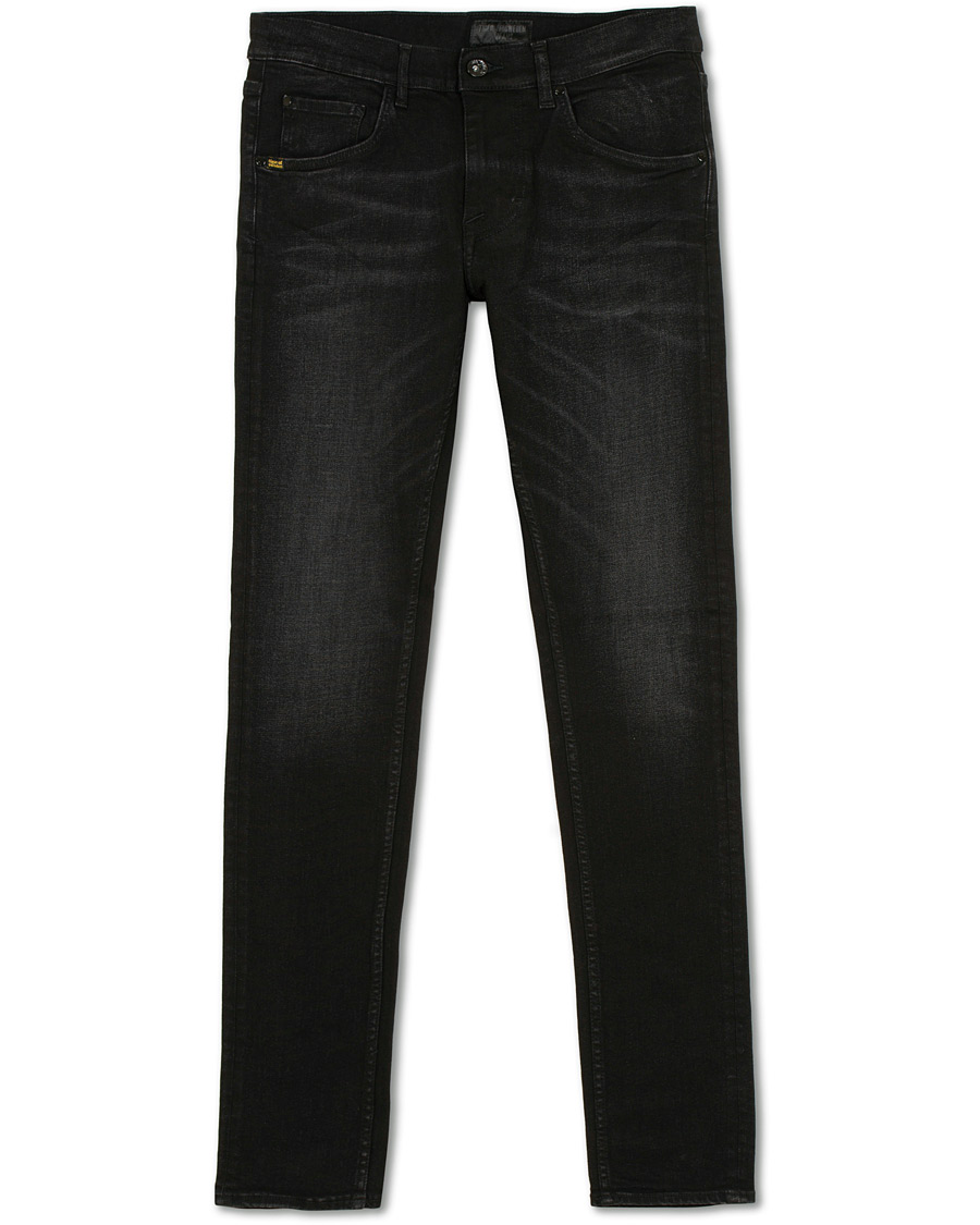Herre | Jeans | Tiger of Sweden Jeans | Slim Gray Stretch Jeans Washed Black