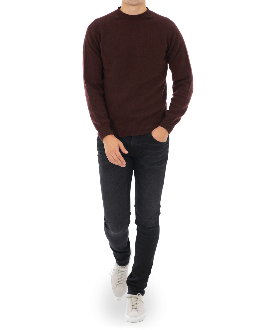 Herre | Jeans | Tiger of Sweden Jeans | Slim Gray Stretch Jeans Washed Black