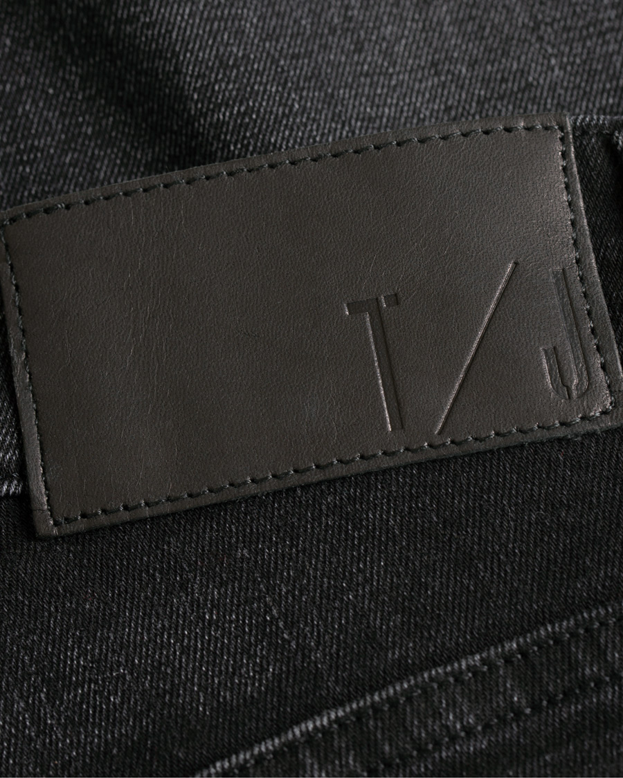 Herre | Jeans | Tiger of Sweden Jeans | Slim Gray Stretch Jeans Washed Black