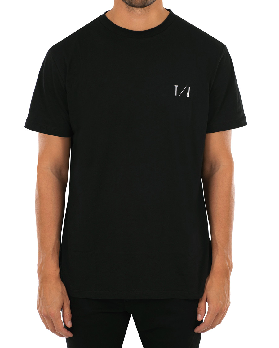 Herre | T-Shirts | Tiger of Sweden Jeans | Fleek Crew Neck Tee Black