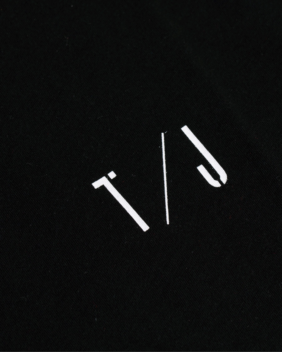 Herre | T-Shirts | Tiger of Sweden Jeans | Fleek Crew Neck Tee Black