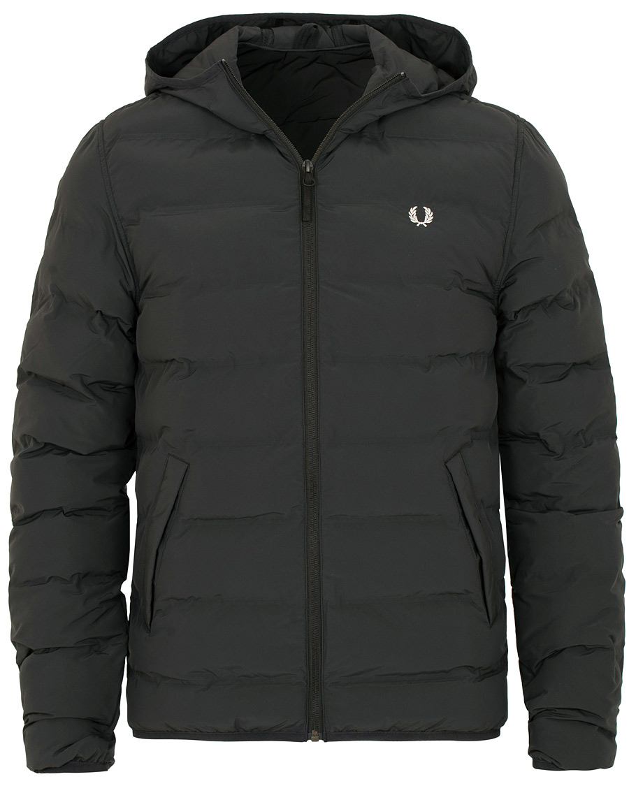 Herre | Jakker | Fred Perry | Insulated Hooded Jacket Black