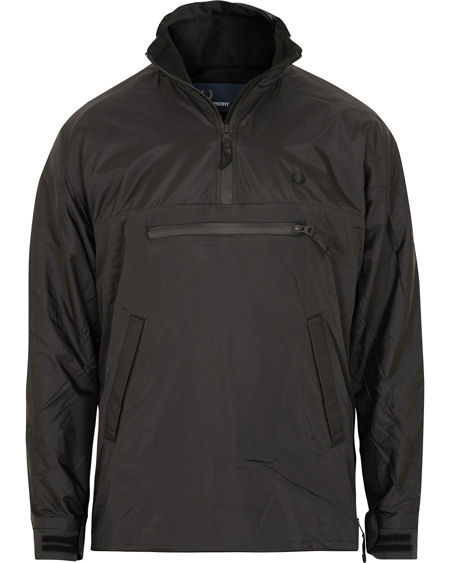 Fred perry half zip hooded jacket online