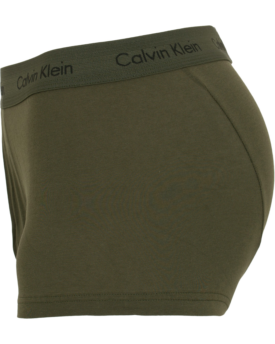 Herre | Undertøy | Calvin Klein | Cotton Stretch 3-Pack Low Rise Trunk Orange/Blue/Green