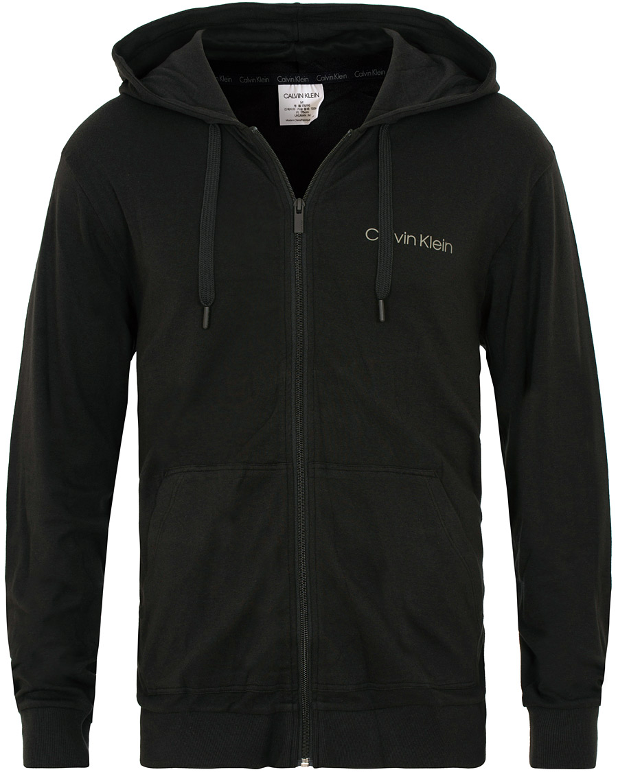 Herre | Gensere | Calvin Klein | Modal Full Zip Hoodie Black