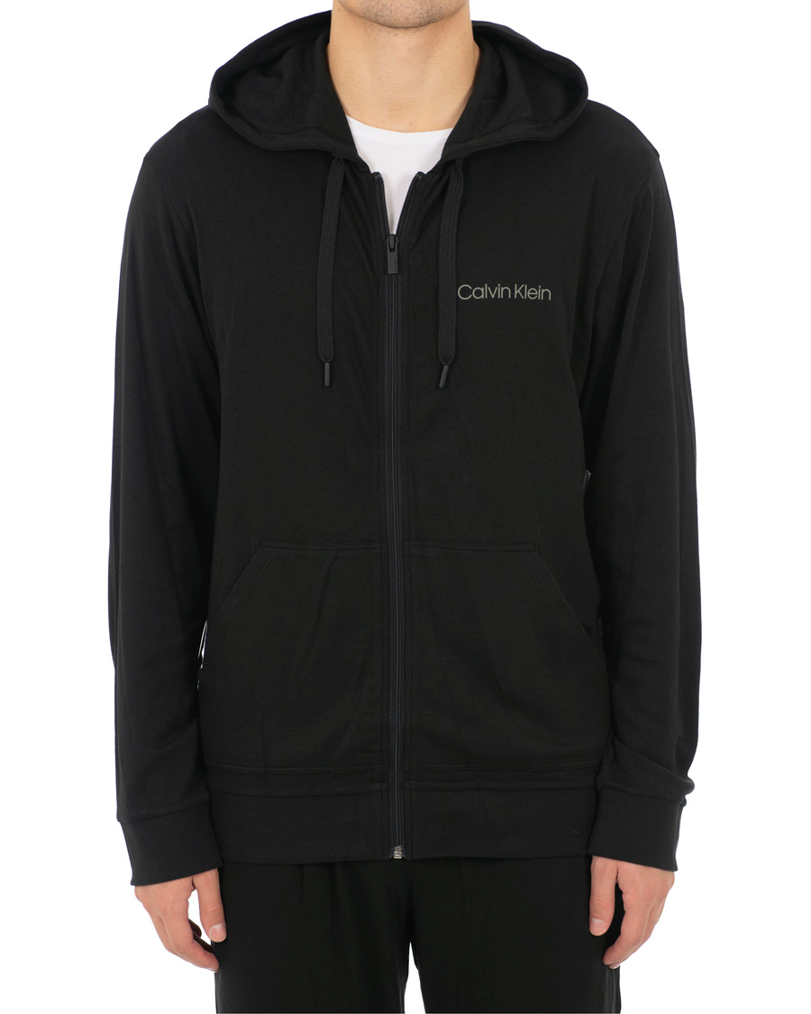 Herre | Gensere | Calvin Klein | Modal Full Zip Hoodie Black