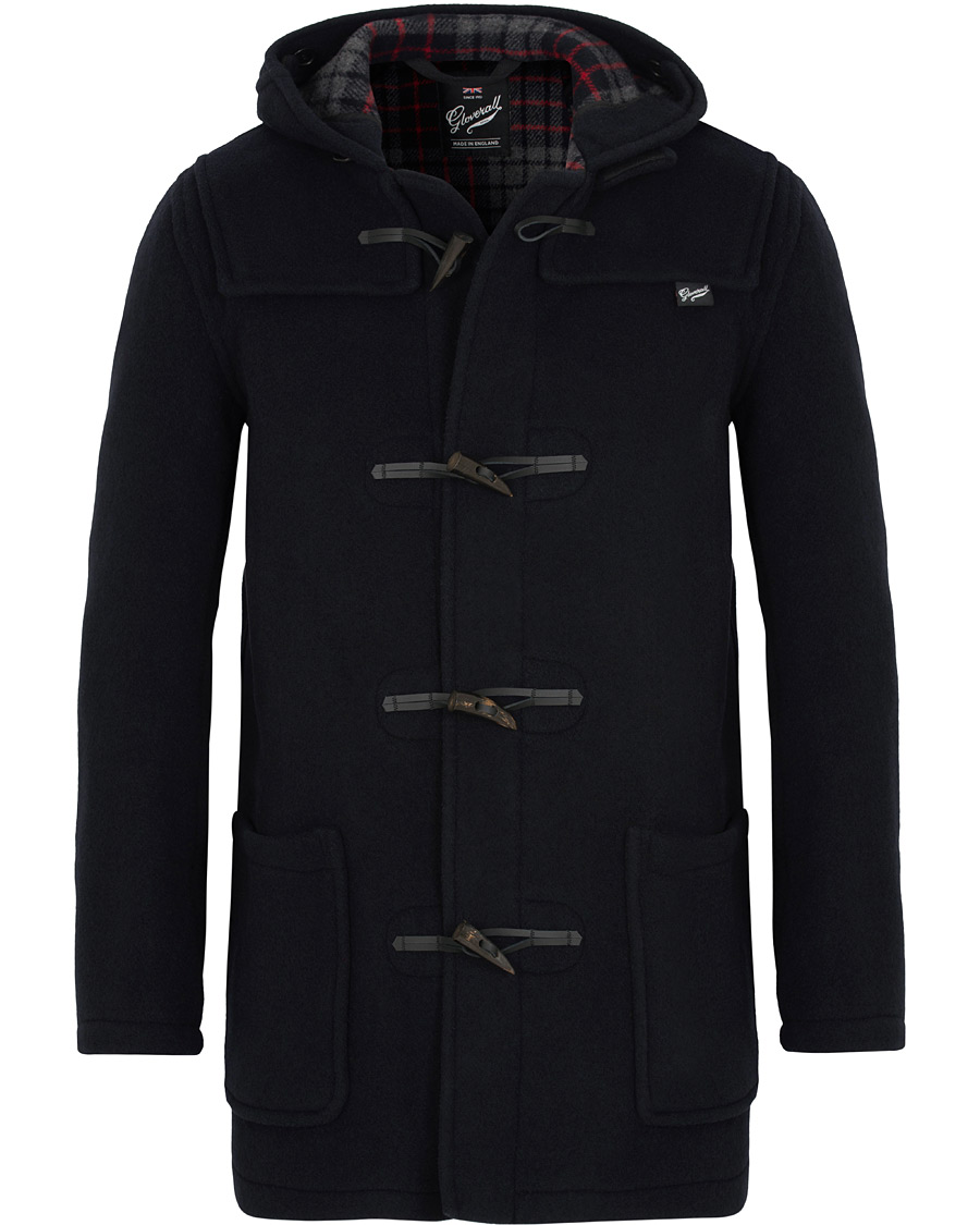 Herre | Jakker | Gloverall | Mens Mid Length Duffle Navy