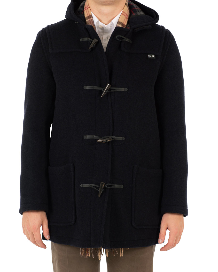 Herre | Jakker | Gloverall | Mens Mid Length Duffle Navy