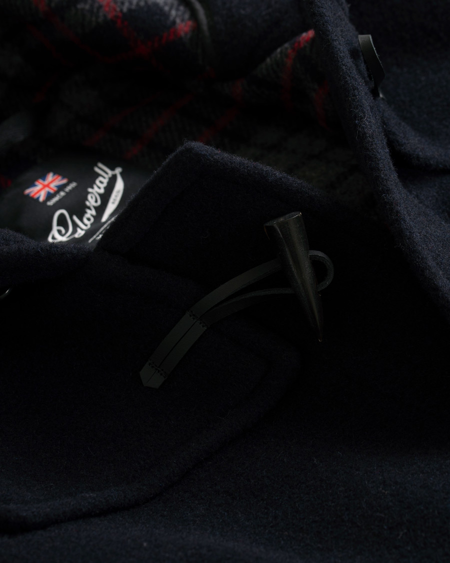 Herre | Jakker | Gloverall | Mens Mid Length Duffle Navy