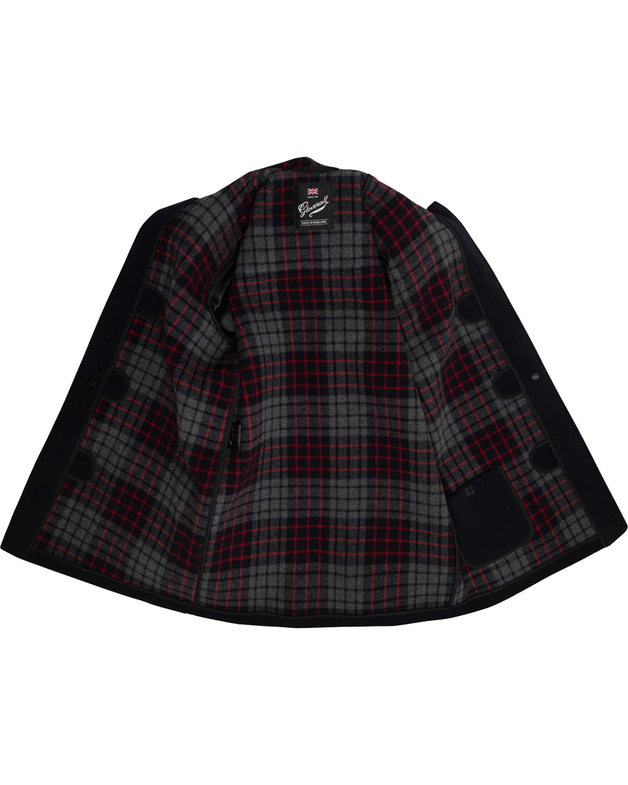 Herre | Jakker | Gloverall | Mens Mid Length Duffle Navy