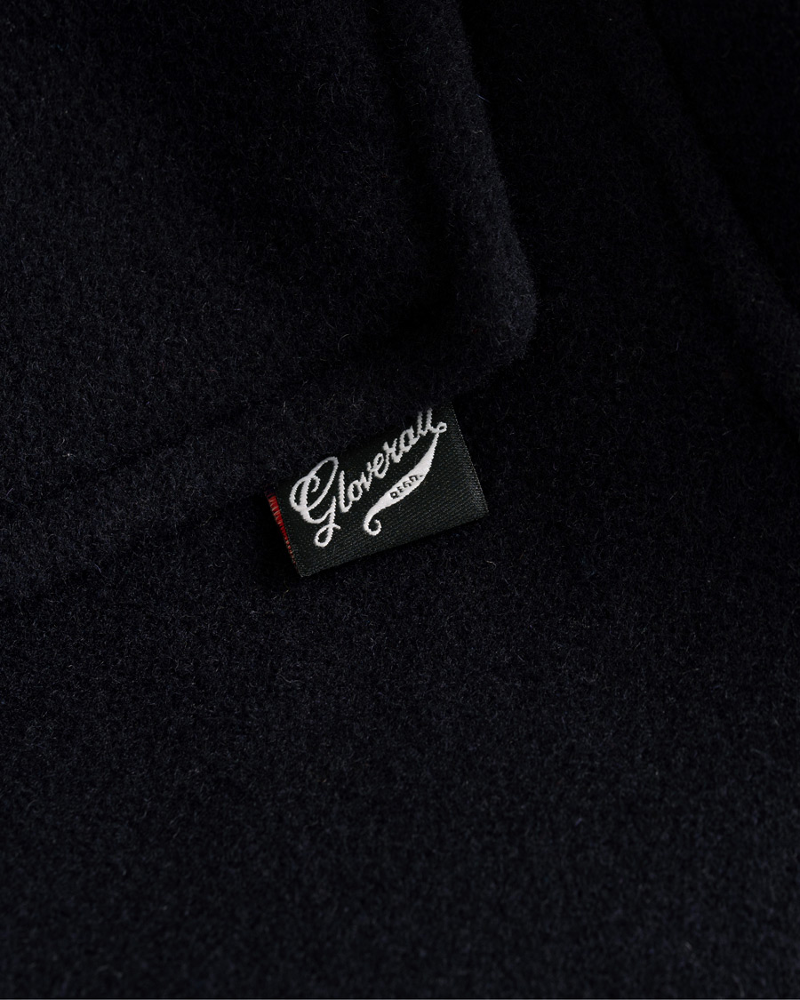Herre | Jakker | Gloverall | Morris Duffle Coat Navy/Dress Gordon