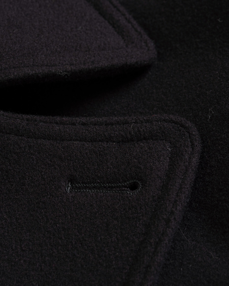 Herre | Jakker | Gloverall | Churchill Reefer Peacoat Navy