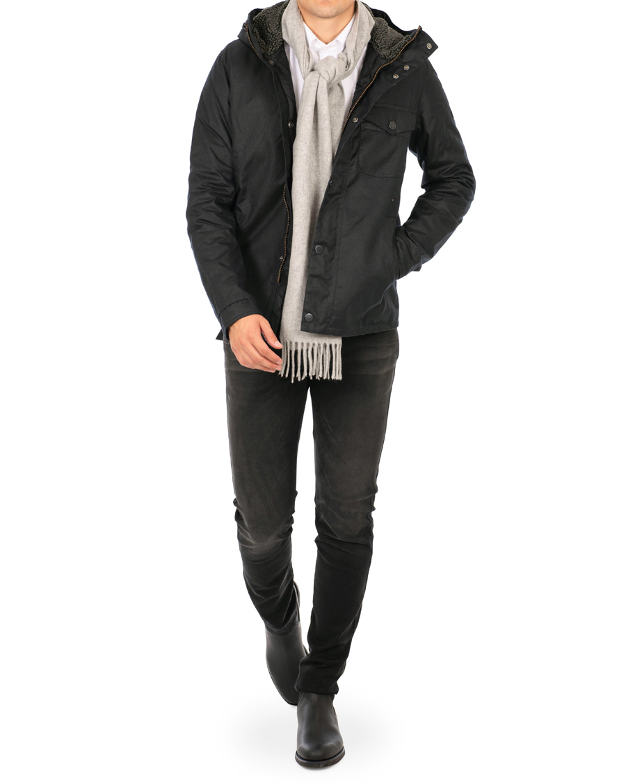 Herre | Jakker | Barbour International | Kevlar Wax Jacket Navy