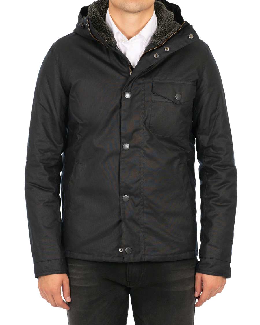 Herre | Jakker | Barbour International | Kevlar Wax Jacket Navy