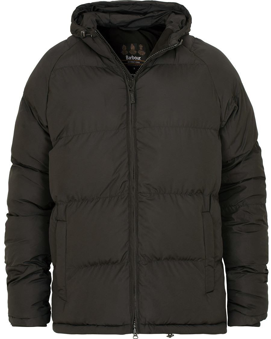Herre | Jakker | Barbour International | Derny Fiber Down Quilt Jacket Black