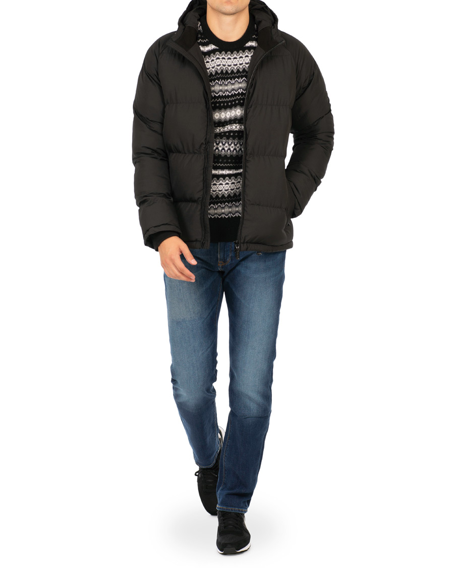 Barbour International Derny Fiber Down Quilt Jacket Black