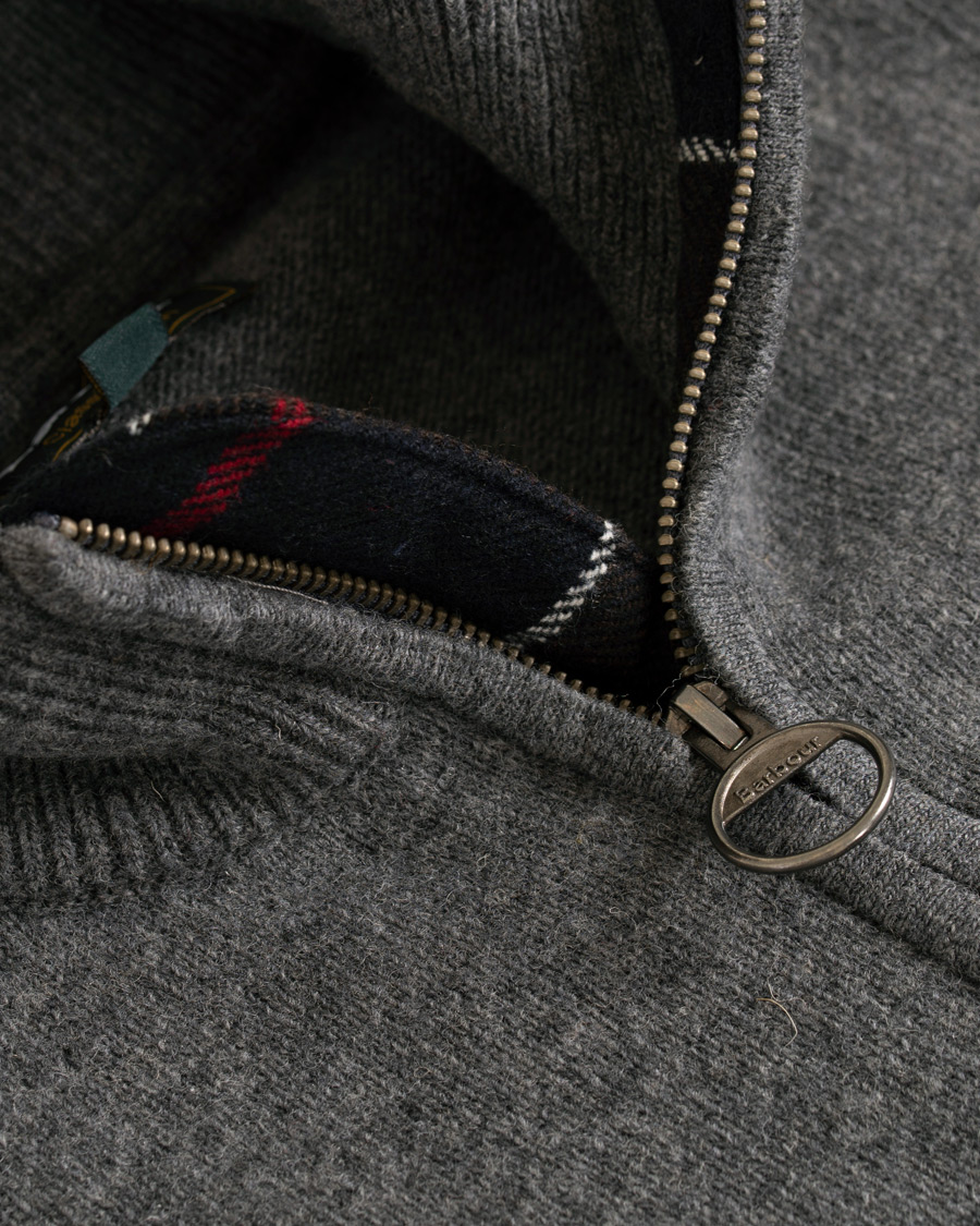 Herre | Gensere | Barbour Lifestyle | Holden Half Zip Mid Grey Marl