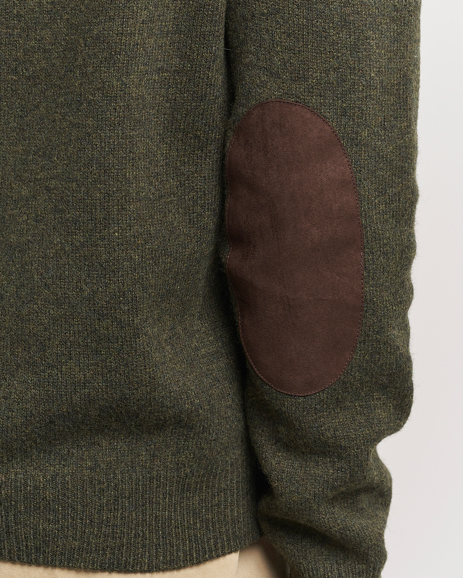 Herre | Gensere | Barbour Lifestyle | Patch Crew Willow Green