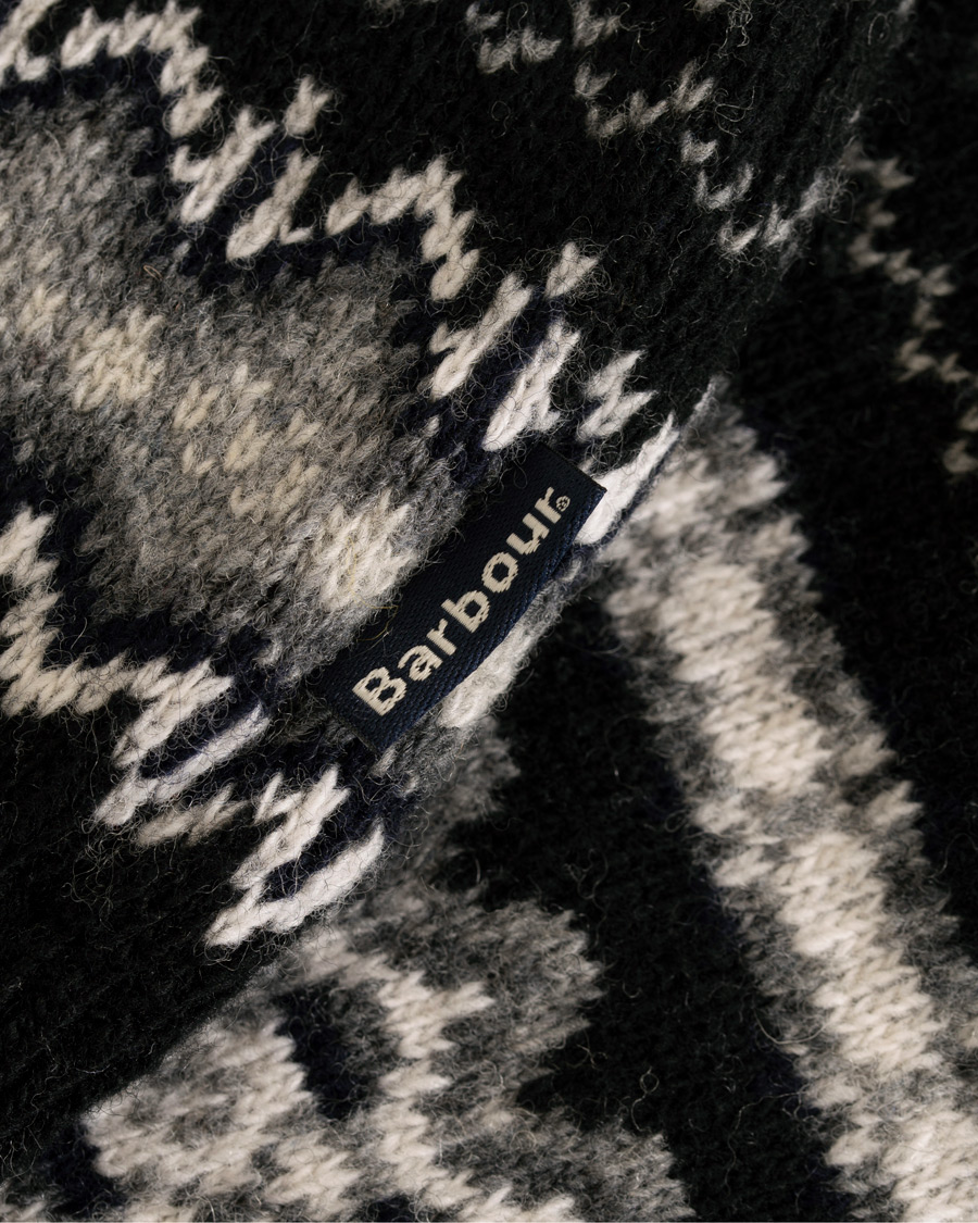 Herre | Gensere | Barbour Lifestyle | Case Fairisle Crew Black
