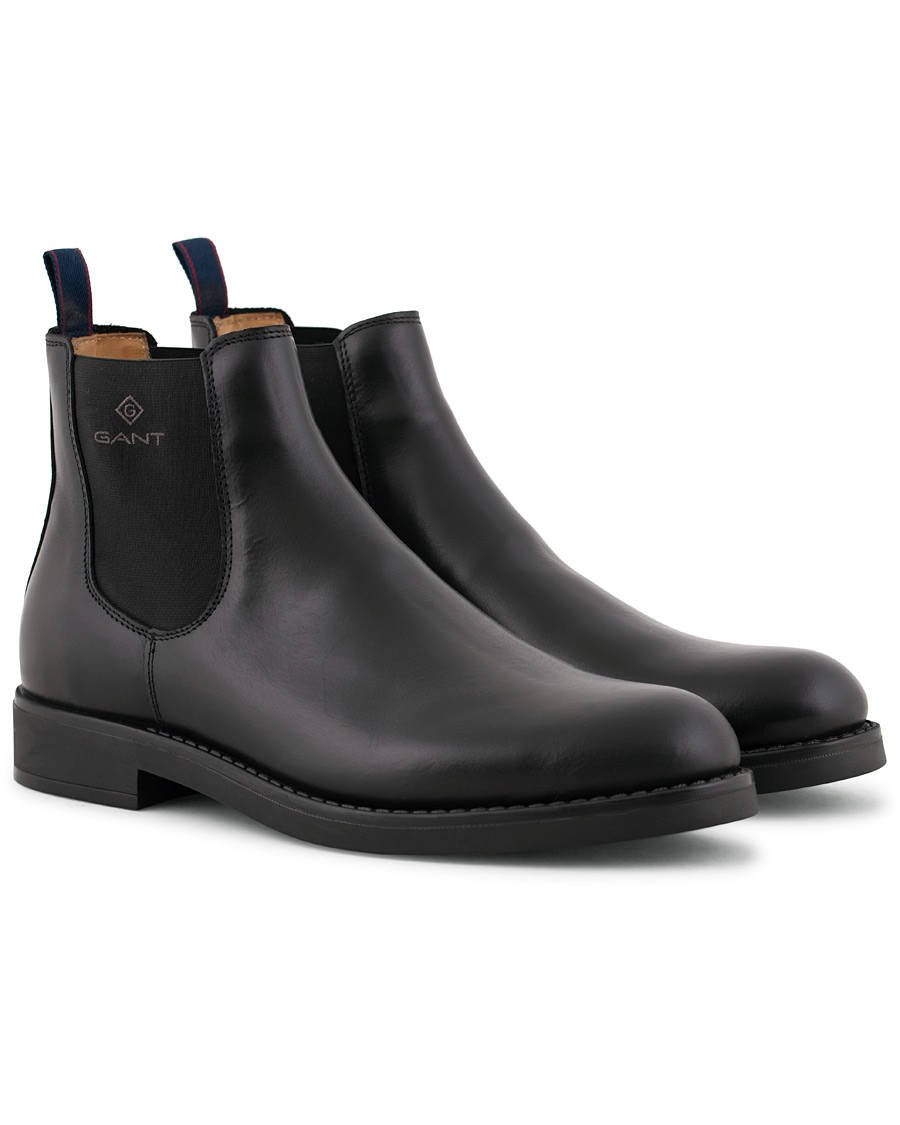 GANT Oscar Chelsea Boot Black Calf hos CareOfCarl.no