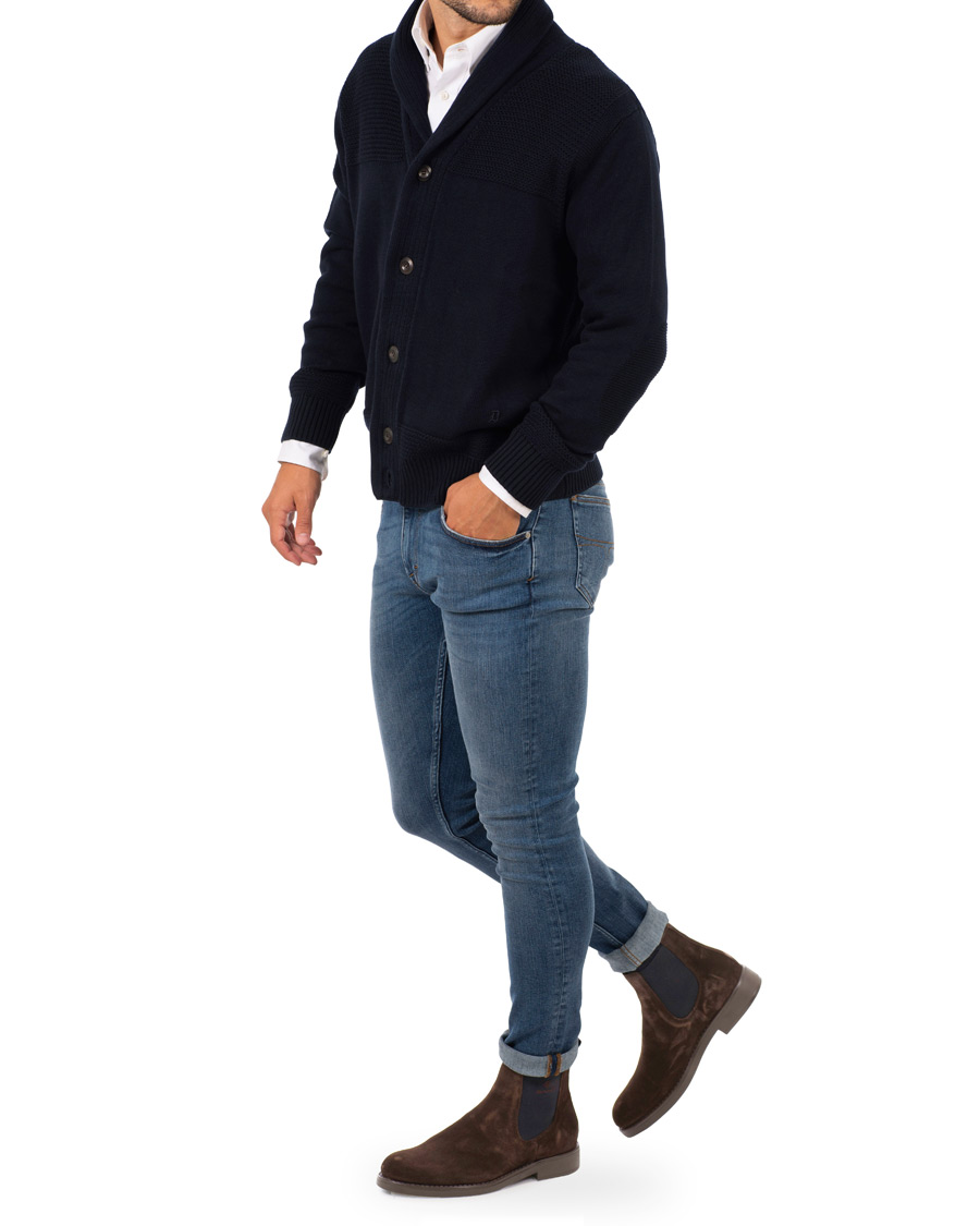 Herre | GANT Oscar Chelsea Boot Dark Brown Suede | GANT | Oscar Chelsea Boot Dark Brown Suede