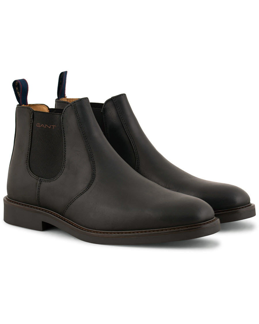GANT Spencer Chelsea Boot Black Calf hos CareOfCarl.no