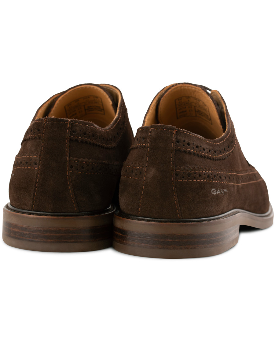 Herre | GANT Ricardo Brouge Dark Brown Suede | GANT | Ricardo Brouge Dark Brown Suede