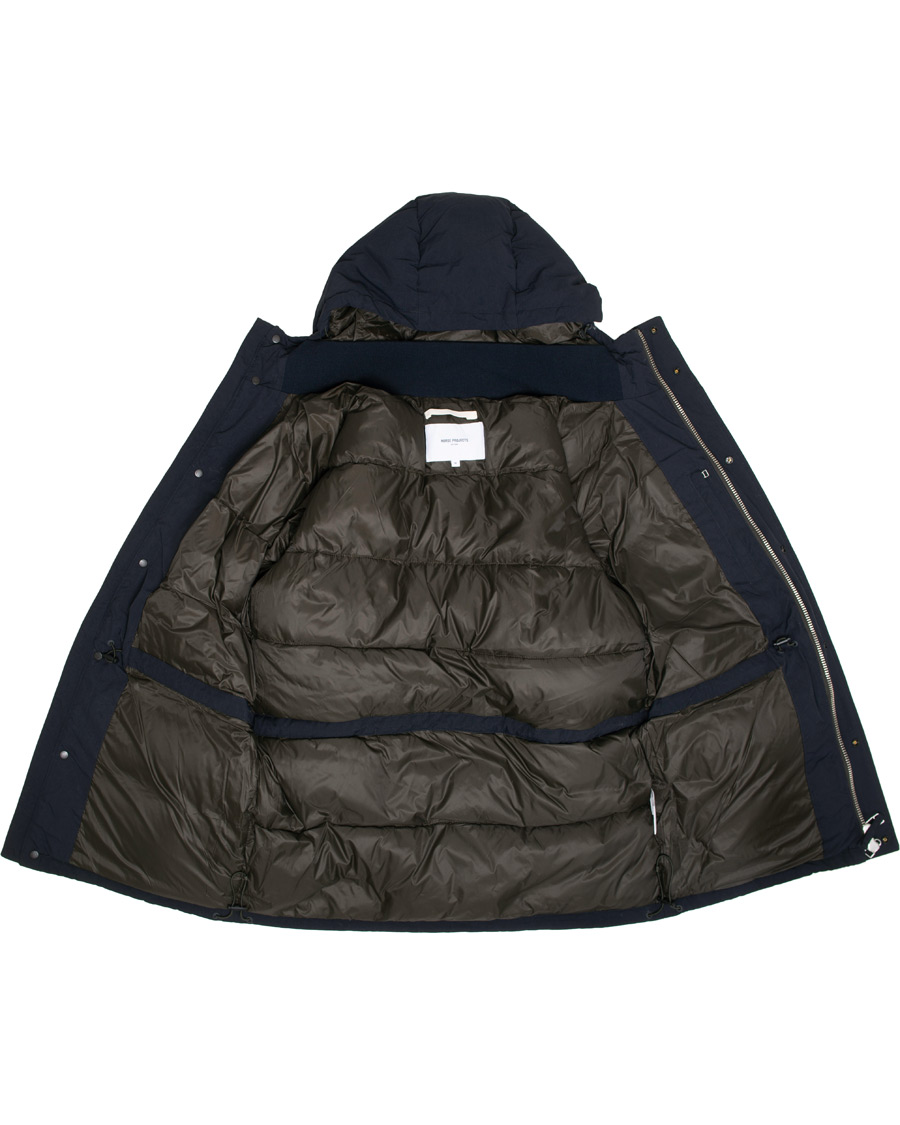 Herre | Jakker | Norse Projects | Willum Dry Nylon Jacket Dark Navy