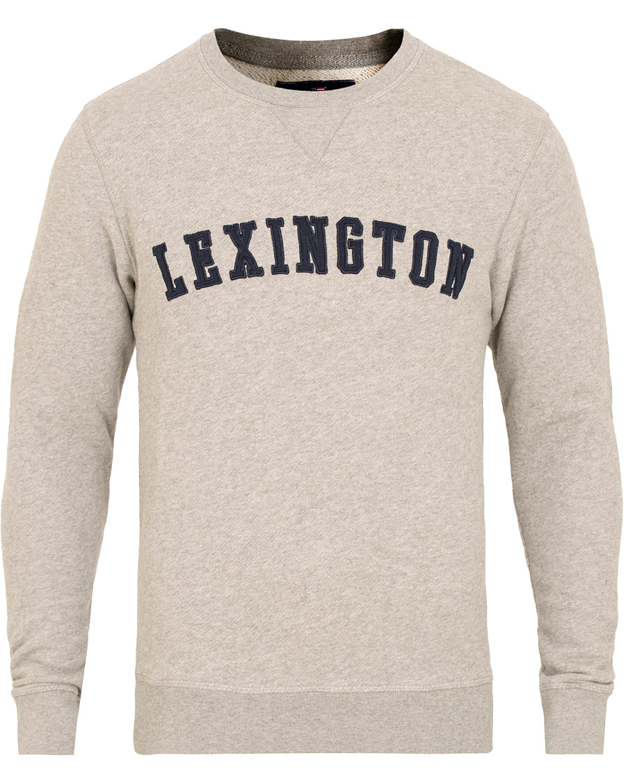Herre | Gensere | Lexington | Lucas Sweatshirt Heather Grey Melange