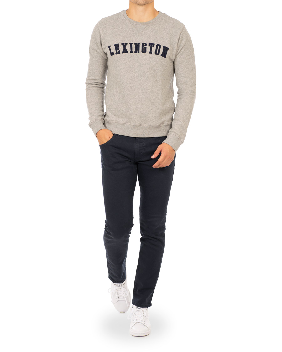 Herre | Gensere | Lexington | Lucas Sweatshirt Heather Grey Melange