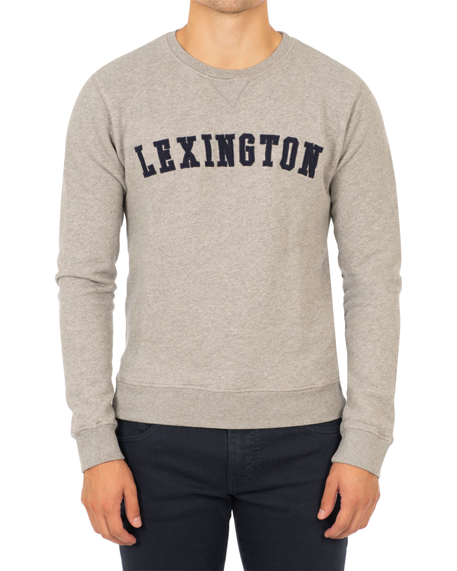 Herre | Gensere | Lexington | Lucas Sweatshirt Heather Grey Melange