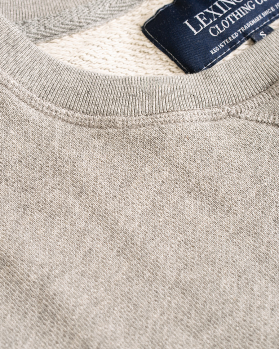 Herre | Gensere | Lexington | Lucas Sweatshirt Heather Grey Melange