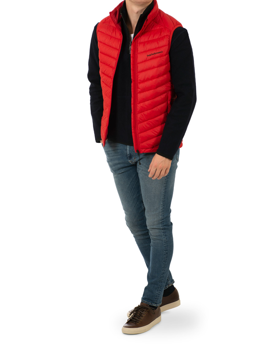 Herre | Jakker | Peak Performance | Frost Down Vest Red