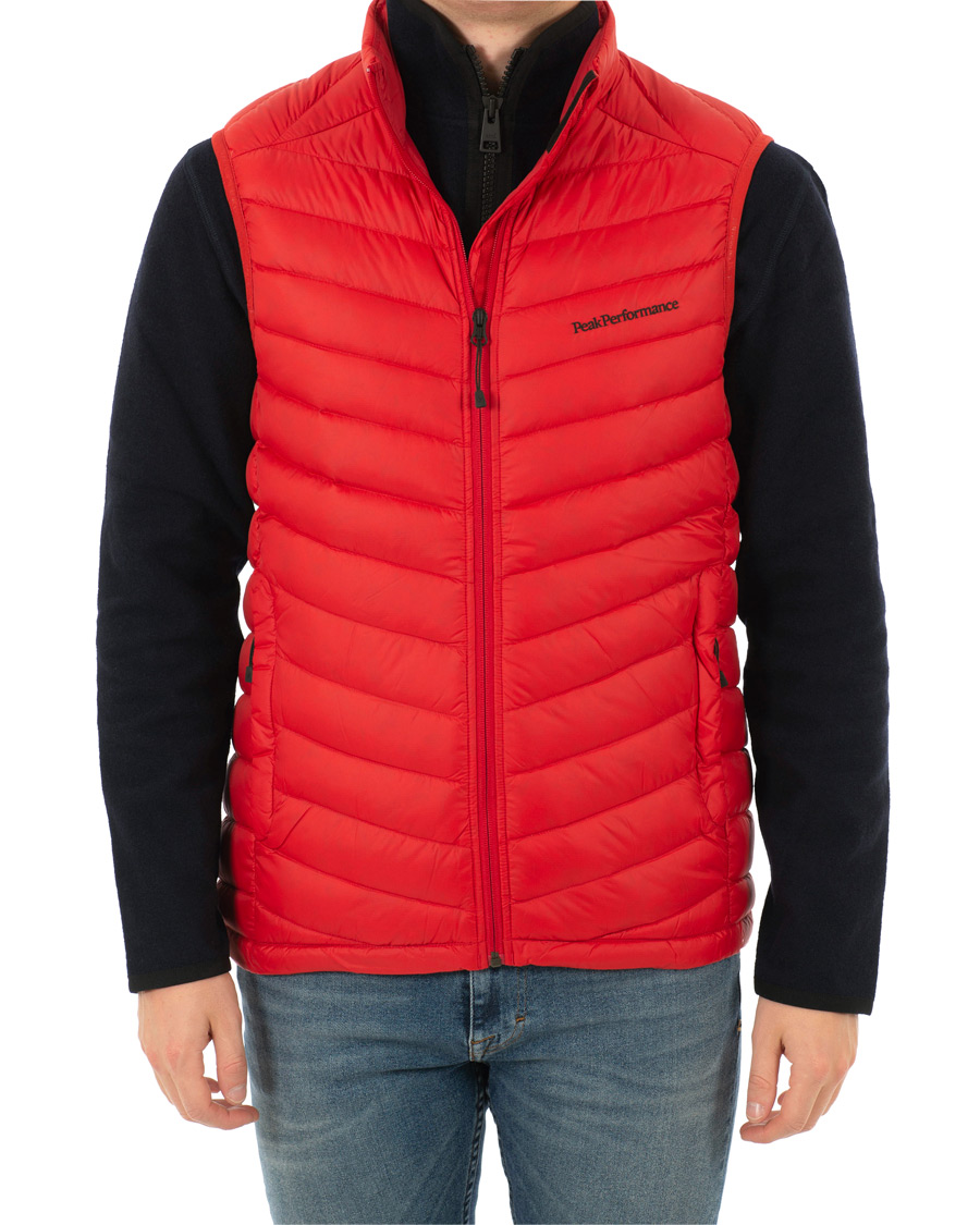 Herre | Jakker | Peak Performance | Frost Down Vest Red
