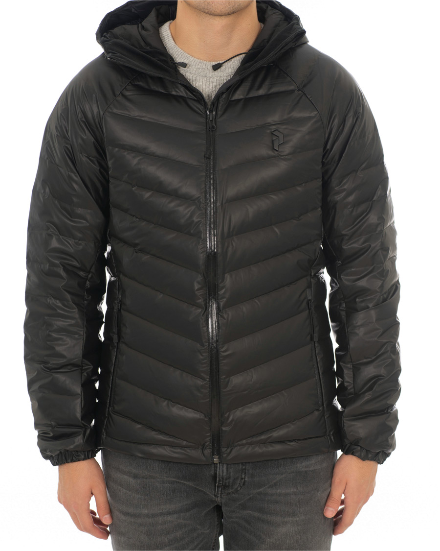 Herre | Jakker | Peak Performance | Frost Dry Down Hooded Jacket Black