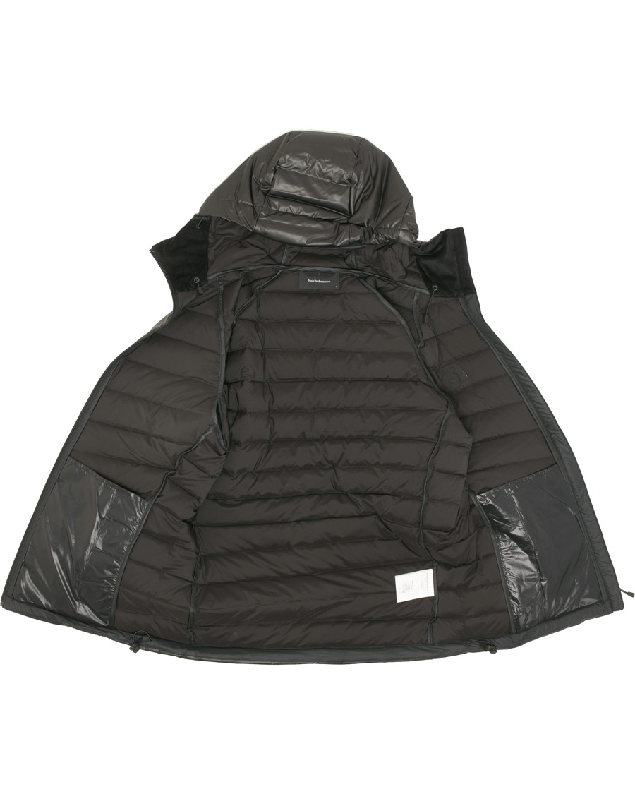 Herre | Jakker | Peak Performance | Frost Dry Down Hooded Jacket Black