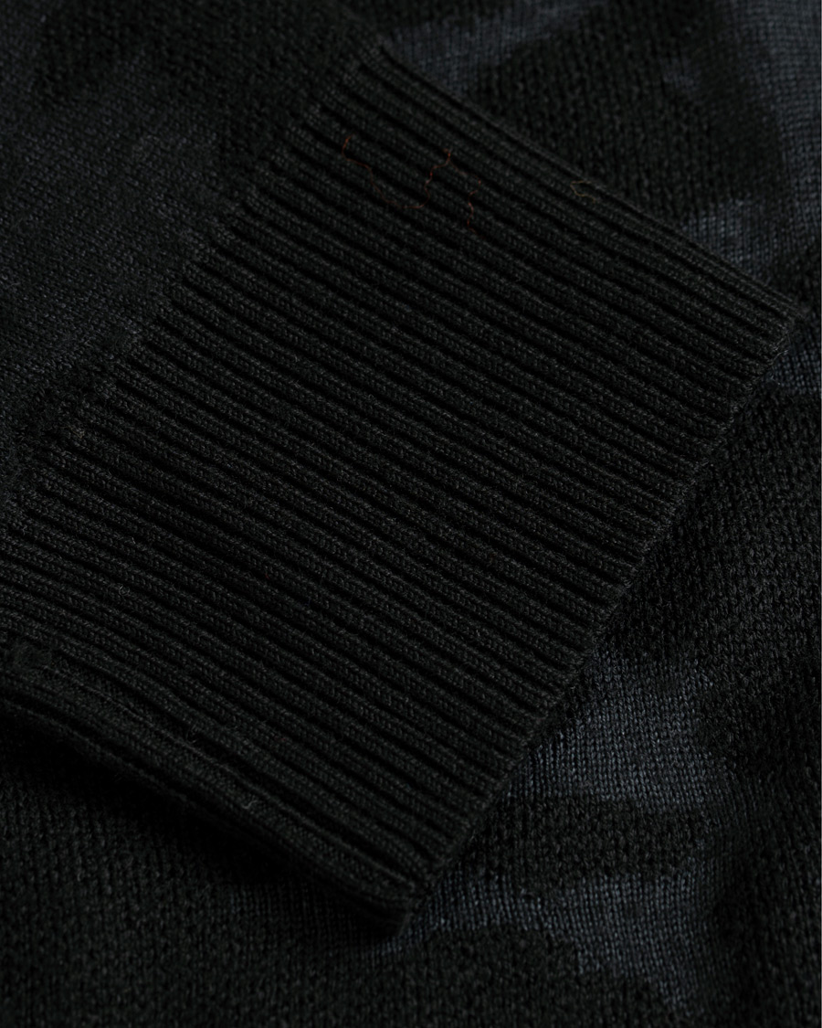 Herre | Gensere | Peak Performance | Fus Camo Crew Neck Black