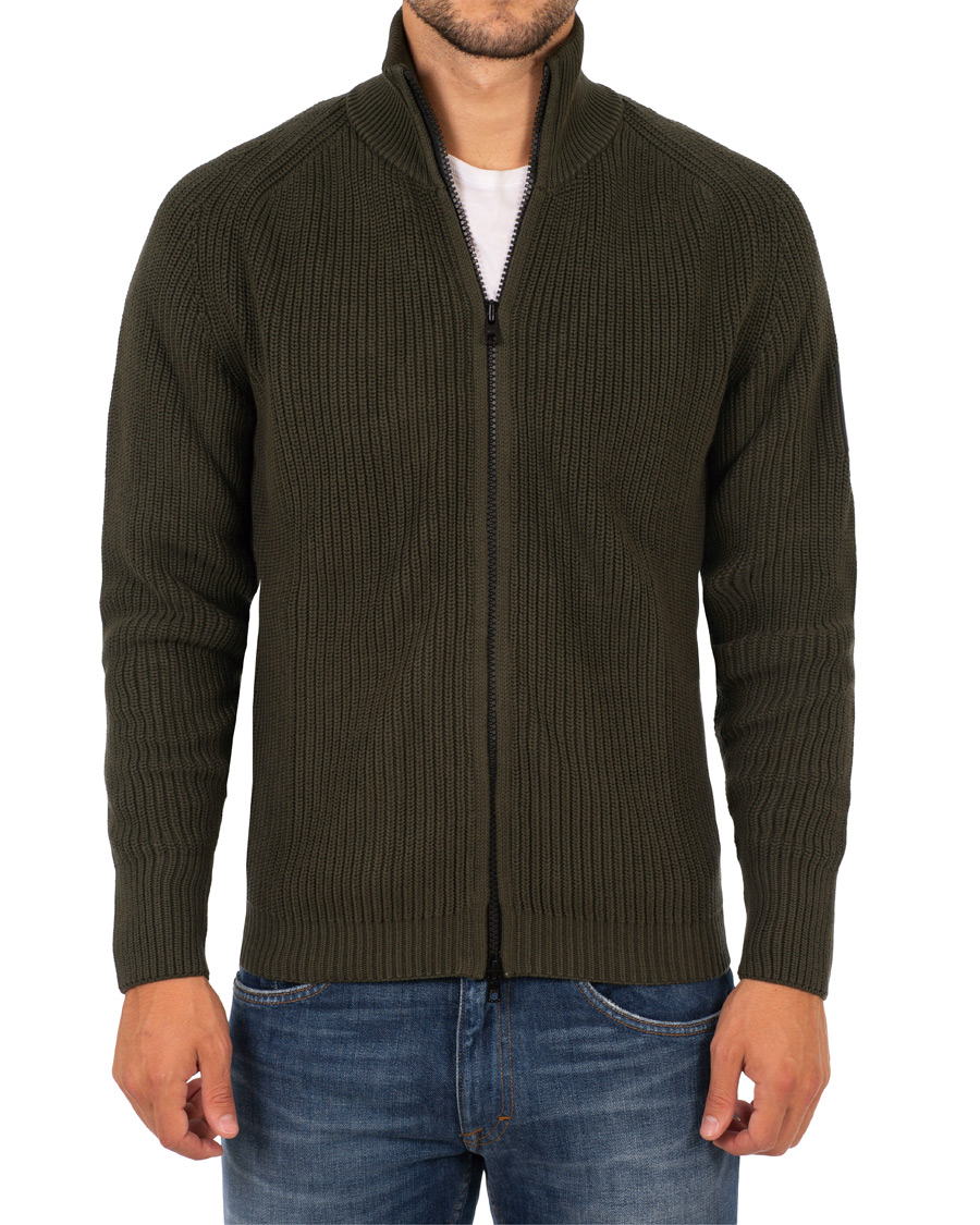 Herre | Gensere | Peak Performance | Curtis Full Zip Olive Extreme