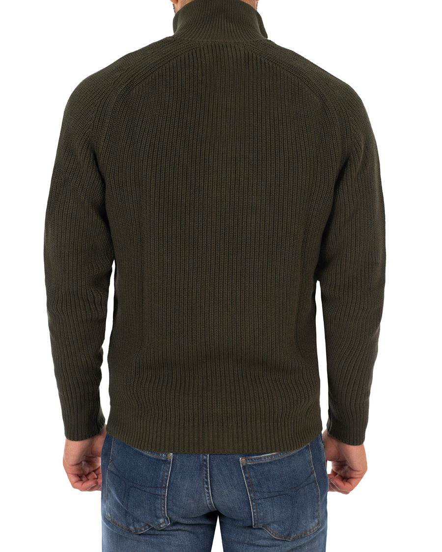 Herre | Gensere | Peak Performance | Curtis Full Zip Olive Extreme