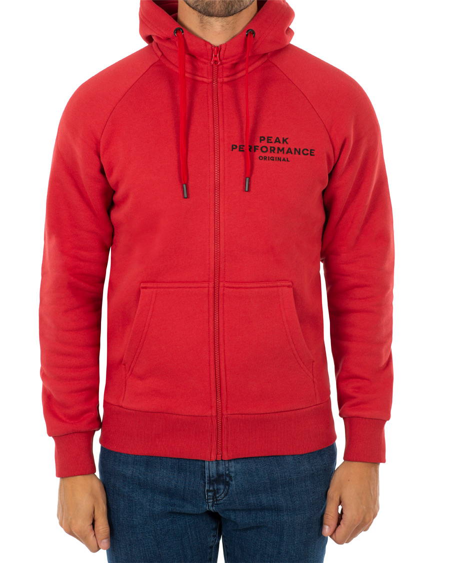 Peak performance hoodie online red