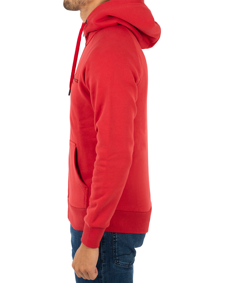 Herre | Gensere | Peak Performance | Logo Zip Hoodie Red