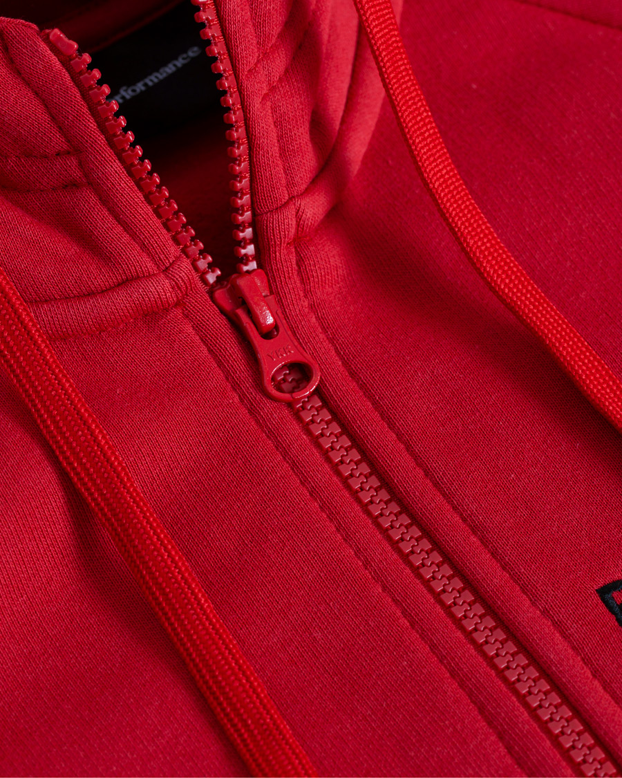 Herre | Gensere | Peak Performance | Logo Zip Hoodie Red